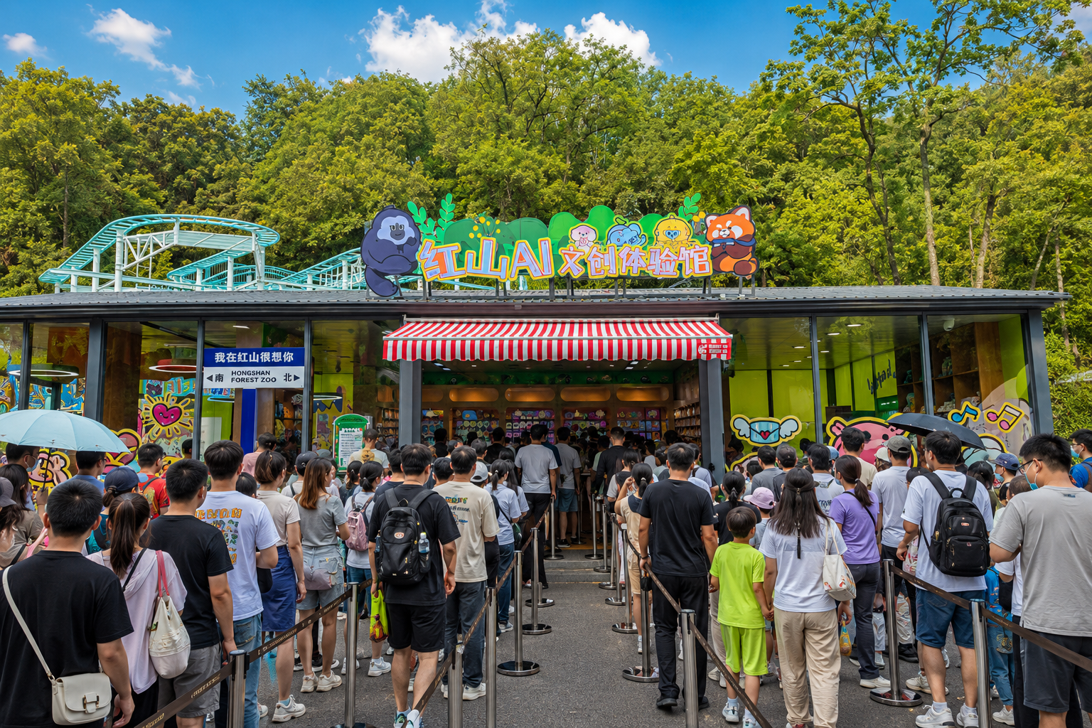 红山动物园AI体验馆